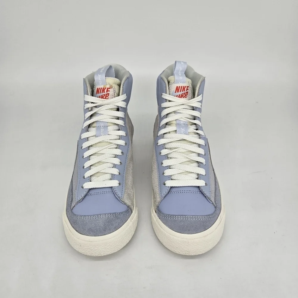 Nike Blazer Mid '77 Dance 'Blue Whisper Grey' Kids Shoes Size 4.5Y
